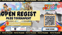 OPEN REGIST MLBB TOURNAMENT [PESTA PELAJAR]