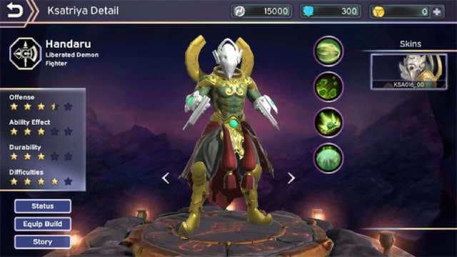Mengenal Lore Handaru di Lokapala