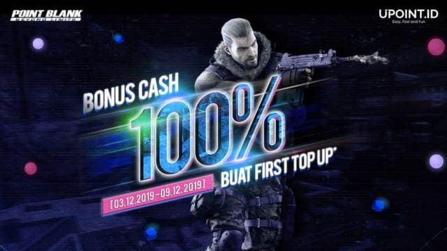 First Top Up Point Blank ? BONUS 100%