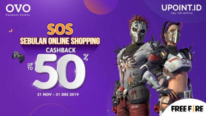 [DIPERPANJANG] SOS! Cashback Hingga 50%* Pakai OVO