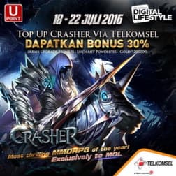 Crasher Special Bonus 30%