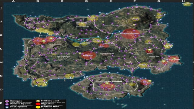  Lokasi Sniping Terbaik di Map Erangel PUBG