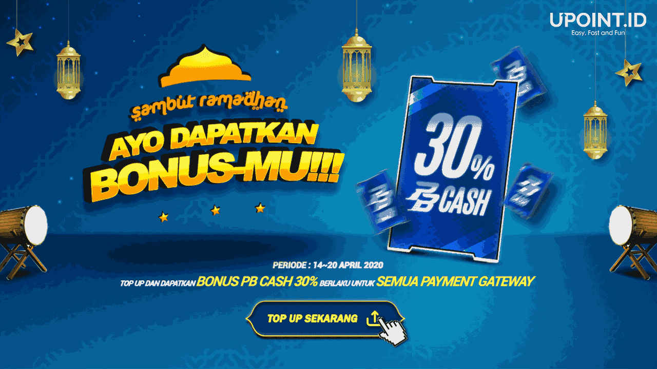 Extra Bonus 30% PBCash