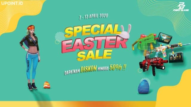 Diskon 50% Item Point Blank!