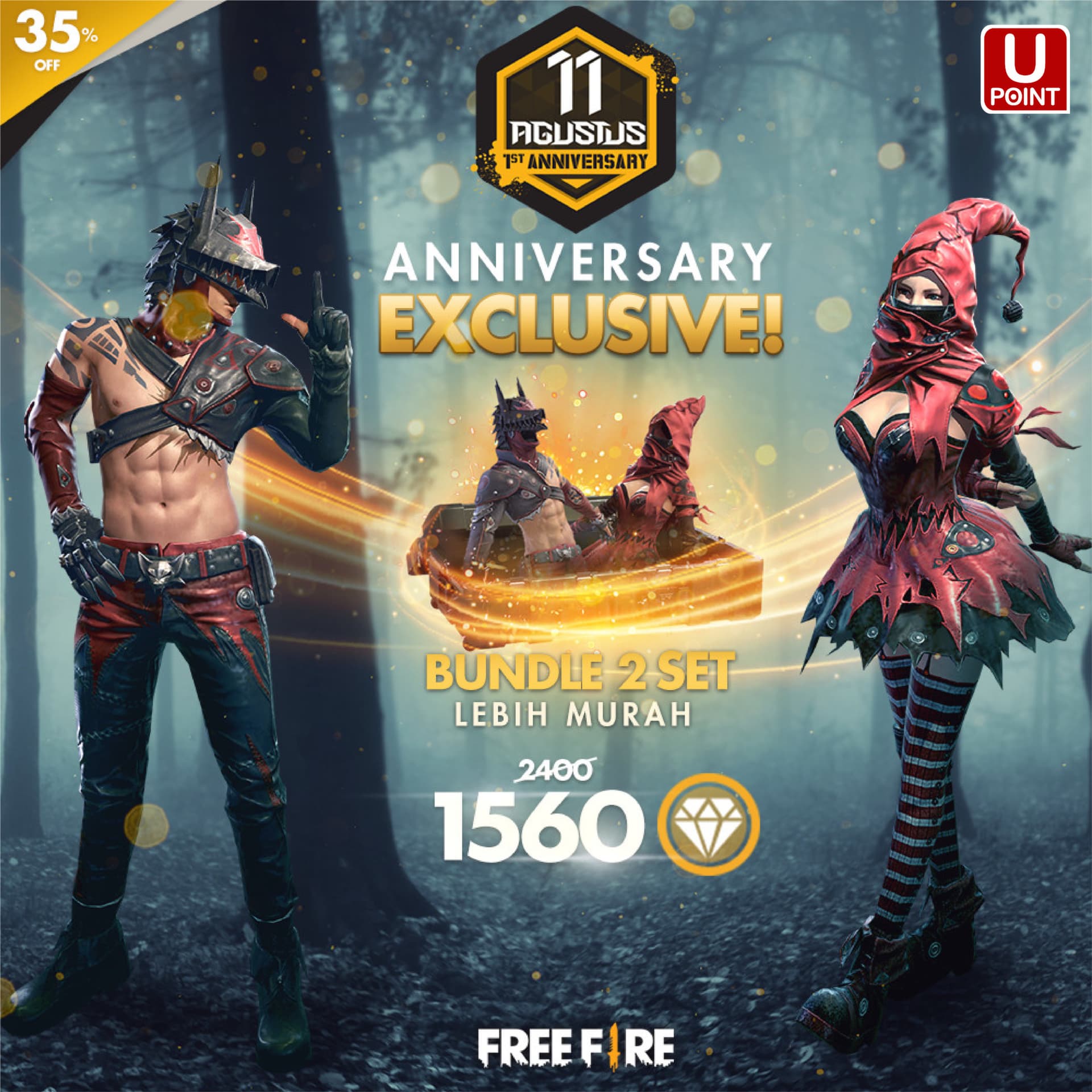 FREEFIRE Anniversary Bundle
