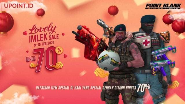 Lovely Imlek Sale: Dapatkan Diskon 70% Item Sale Point Blank