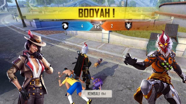 Auto Booyah! 4 Karakter Free Fire Terbaik untuk Bermain Clash Squad
