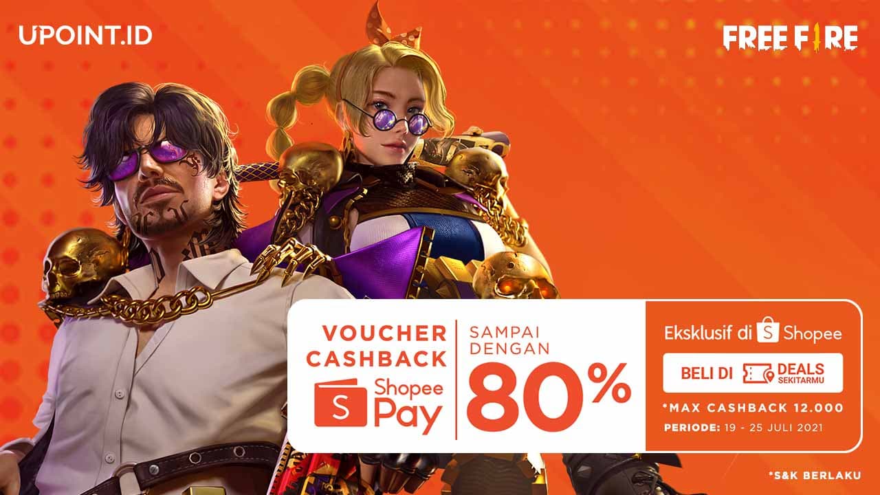 Beli Voucher ShopeePay dan Nikmati Cashback hingga 80% di Upoint