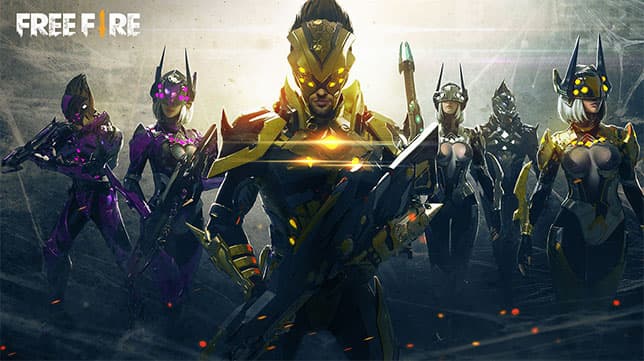 Skin Famas Black Widow Telah Hadir di Armory Shop Free Fire!