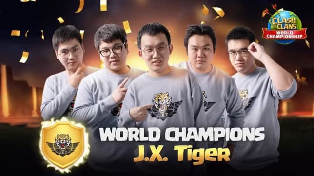 CoC World Championship 2021 Selesai Diselenggarakan, J.X. Tiger Berhasil Menjadi Juara