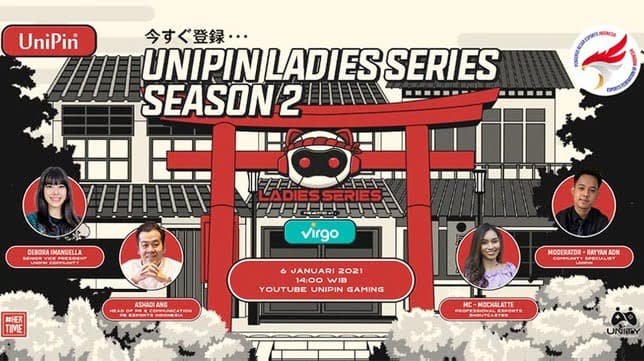 UniPin Ladies Series Season 2 Siap Digelar, Panggung Pertarungan Bagi Tim Mobile Legends Ladies di Indonesia