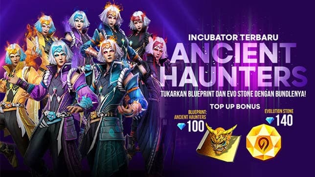 Cara Mendapatkan Bundle Ancient Hunters Incubator Free Fire