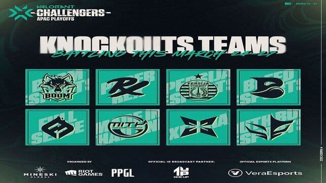 BOOM Esports dan Persija Esports Melaju Ke Babak Knockouts VALORANT VCT 2022: APAC Stage 1 Challengers