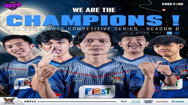 First Raider Storm Sabet Gelar Juara Turnamen Free Fire Upoint Esports Competitive Series Season 6