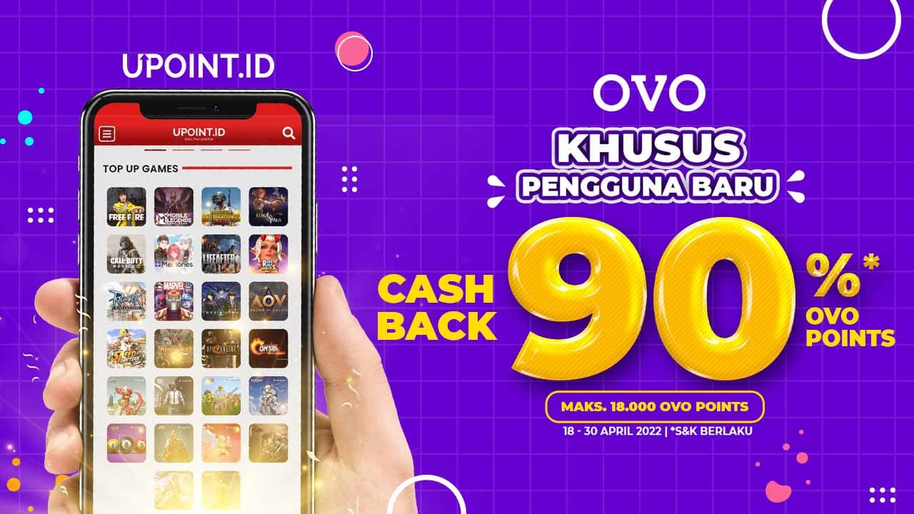 Extra Cashback OVO hingga 90% Khusus Pengguna Baru