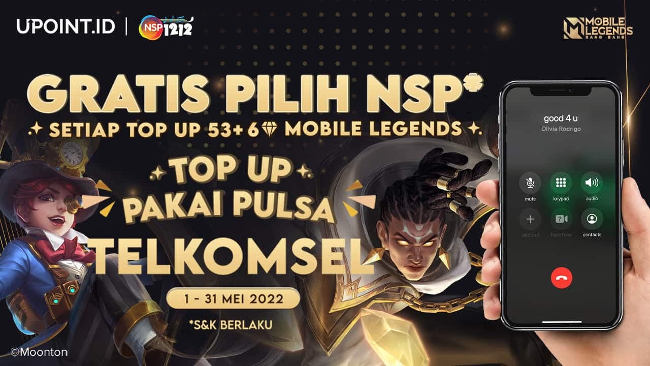 Gratis NSP 30 Hari Hanya Top Up Diamonds Mobile Legends di UPOINT.ID