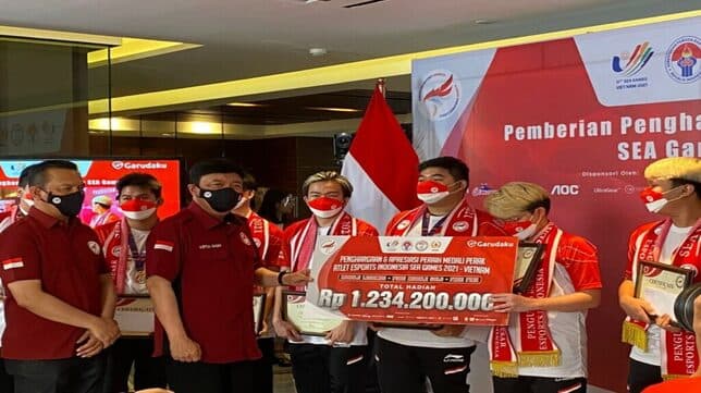 PBESI Apresiasi Dan Beri Penghargaan Kepada Atlet Esports Indonesia di SEA Games