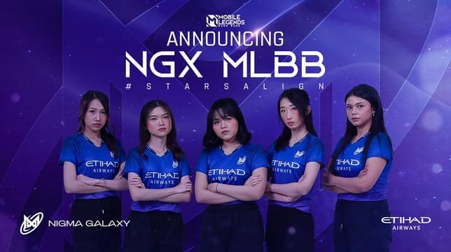 Kembangkan Sayapnya, Nigma Galaxy Resmi Umumkan Tim Mobile Legends Ladies Indonesia Mereka