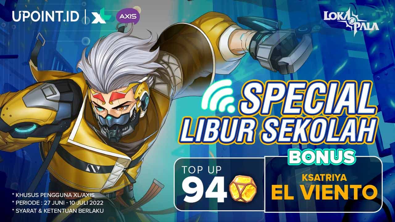 Bonus Ksatriya Lokapala El Viento Pakai XL/Axis di UPOINT.ID