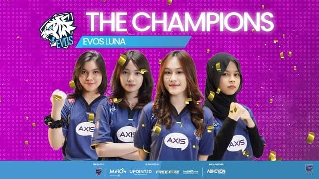 EVOS Luna Jadi Juara Baru Dalam Turnamen UEAS Season 3