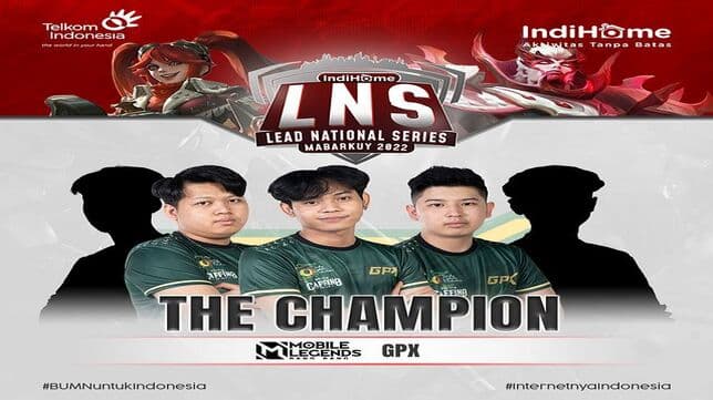 GPX Juarai Turnamen Mobile Legends Lead National Series Mabarkuy 2022
