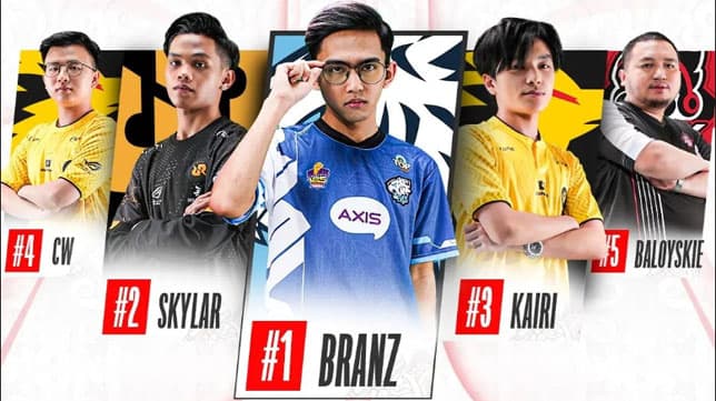 MVP Leaderboard MPL ID S11, EVOS Branz Berhasil Menduduki Puncak Klasemen Sementara!