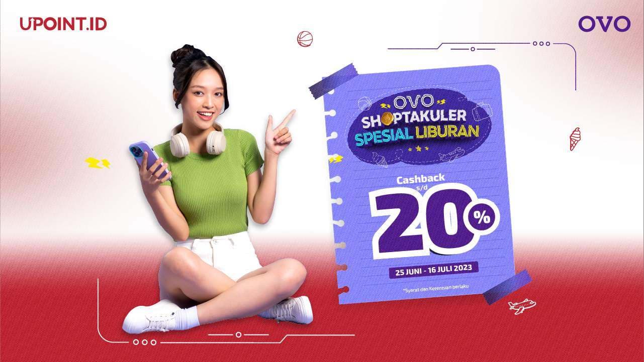 Dapatkan Cashback Sampai 20% Top Up Game Apapun pakai OVO di UPOINT.ID