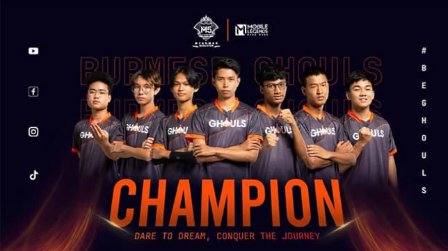 Juara Myanmar Qualifier, Burmese Ghouls Berhasil Dapatkan Slot M5 World Championship!