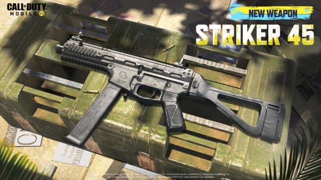 Gak Ada Recoil! Ini Gunsmith Striker 45 Terbaik di Call of Duty Mobile