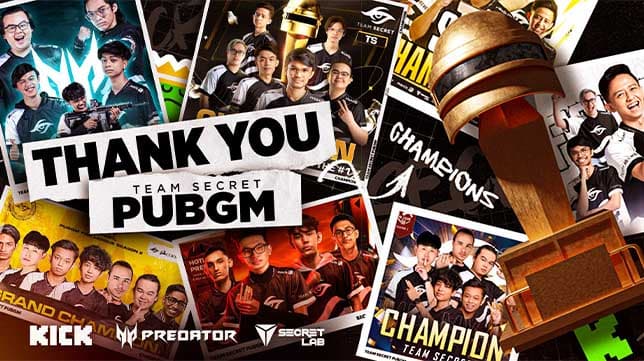 Team Secret Resmi Membubarkan Divisi PUBG Mobile