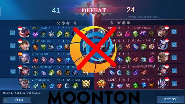 Cara Menghindari Dark System Moonton Mobile Legends