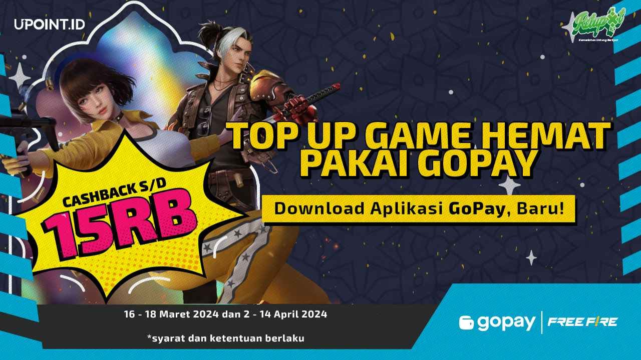 Promo Spesial Ramadhan Cashback 90% untuk Pengguna Baru GoPay di UPOINT.ID!