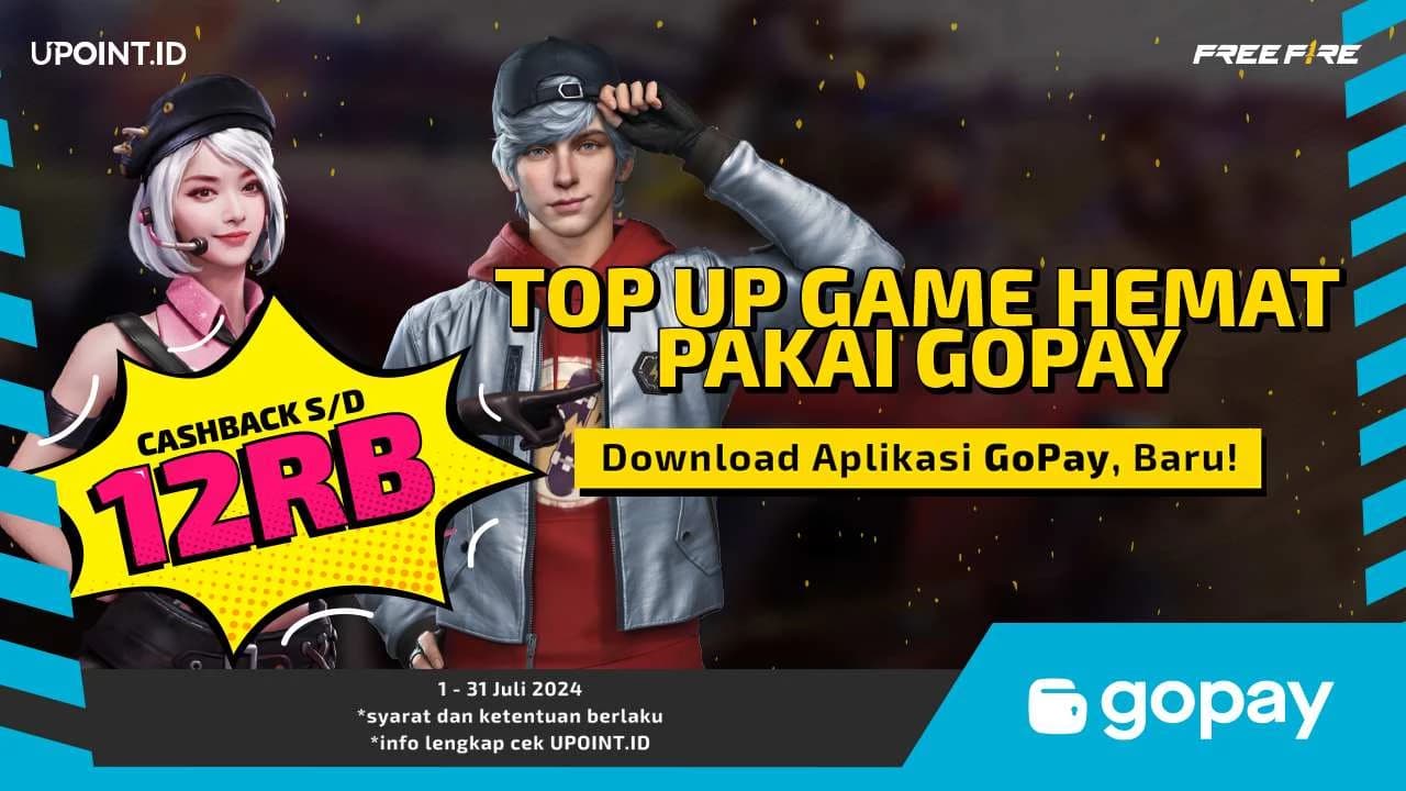 Dapatkan Cashback 90% dengan Melakukan Top Up Game Apapun untuk Pengguna Baru GoPay di UPOINT.ID!