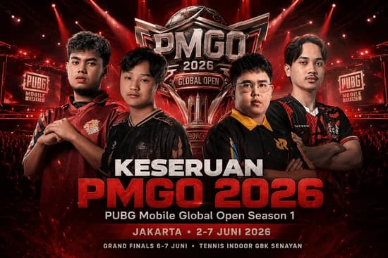 Keseruan PMGO 2026: Turnamen PUBG Mobile Global Open Season 1 yang Paling Dinanti di Jakarta