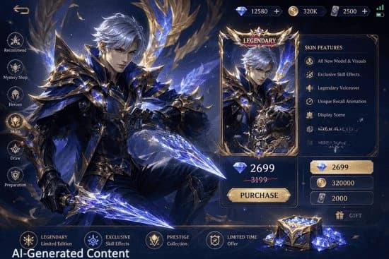 Harga Skin Legend Gusion Terbaru 2026 di Mobile Legends Bang Bang
