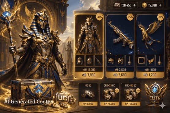 Harga Skin Pharaoh PUBG Mobile dan Cara Mendapatkannya