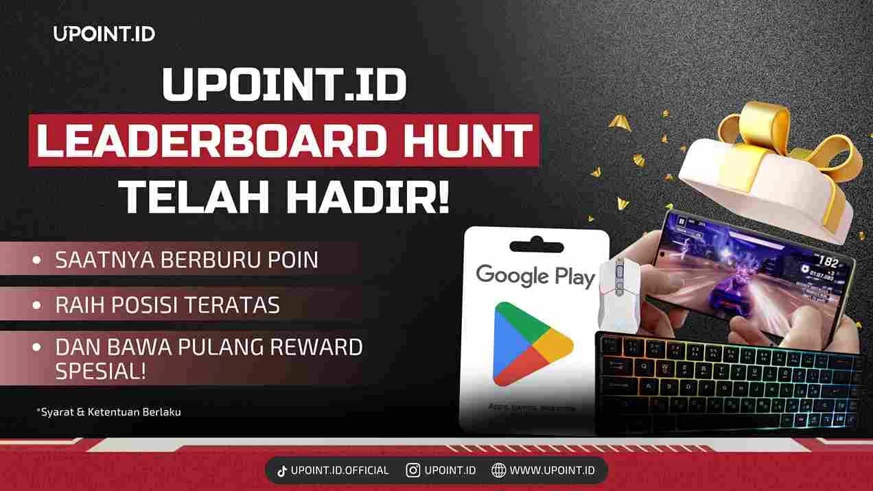 Top Up Game Sekarang Bisa Dapat Reward Melalui UPOINT.ID Leaderboard Hunt