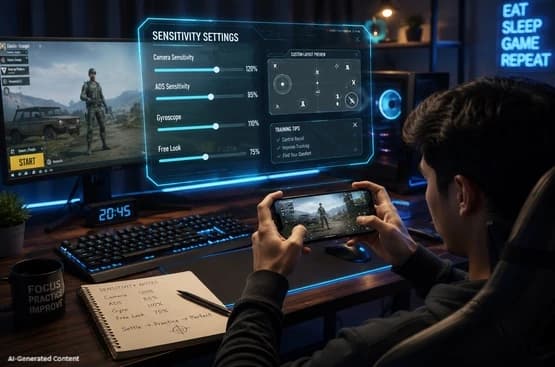 Setting Sensitivitas PUBG Mobile No Recoil untuk Aim Lebih Stabil