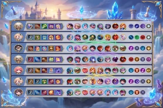 Panduan Memilih Sinergi Magic chess Go Go Terbaik Untuk Push Rank