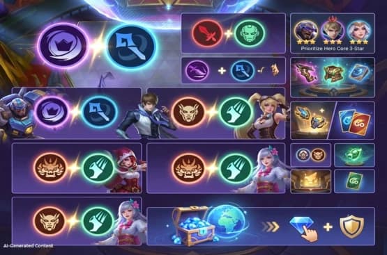Rekomendasi Combo Commander dan Sinergi Magic Chess: Go Go