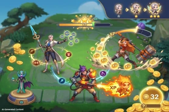 Cara Leveling Cepat di Magic Chess Go Go Biar Skill Makin Sakit