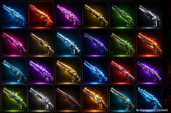 Daftar Lengkap Semua Skin SG 2 FF (M1887) Free Fire dan Cara Mendapatkannya
