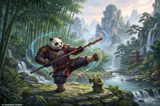 Siapakah Guru Akai di Mobile Legends: Bang Bang? Kisah Asal-Usul, Perjalanan, dan Kekuatan Hero Panda