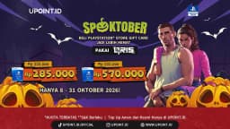 Spooktober Spesial: Promo PS Gift Card Diskon hingga Rp30.000 via QRIS BNC