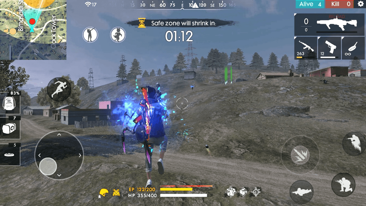 4 Tips Menjadi Flanker Terbaik di Free Fire