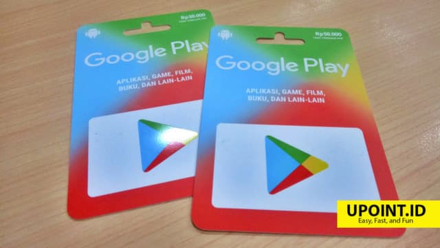 Cara Beli Voucher Google Play di Upoint