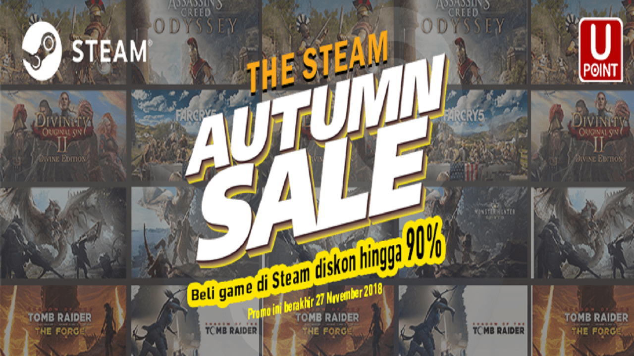 Steam Autumn Sale! Diskon Hingga 90%