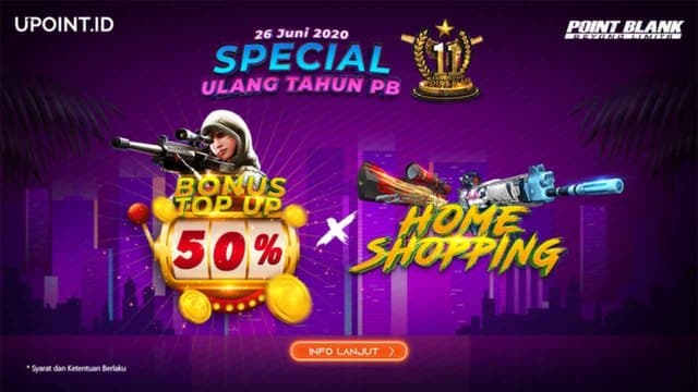 Dapatkan Promo Spesial Ulang Tahun Point Blank 