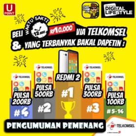 Pengumuman Pemenang Cumaceban