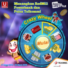 Putar Crazy Wheel Domino Gaple